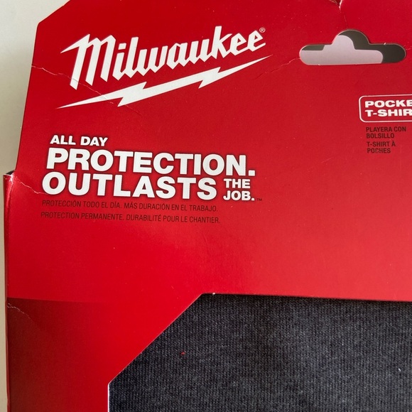 NIB Milwaukee mens long sleeve moisture-wicking top - Picture 6 of 7